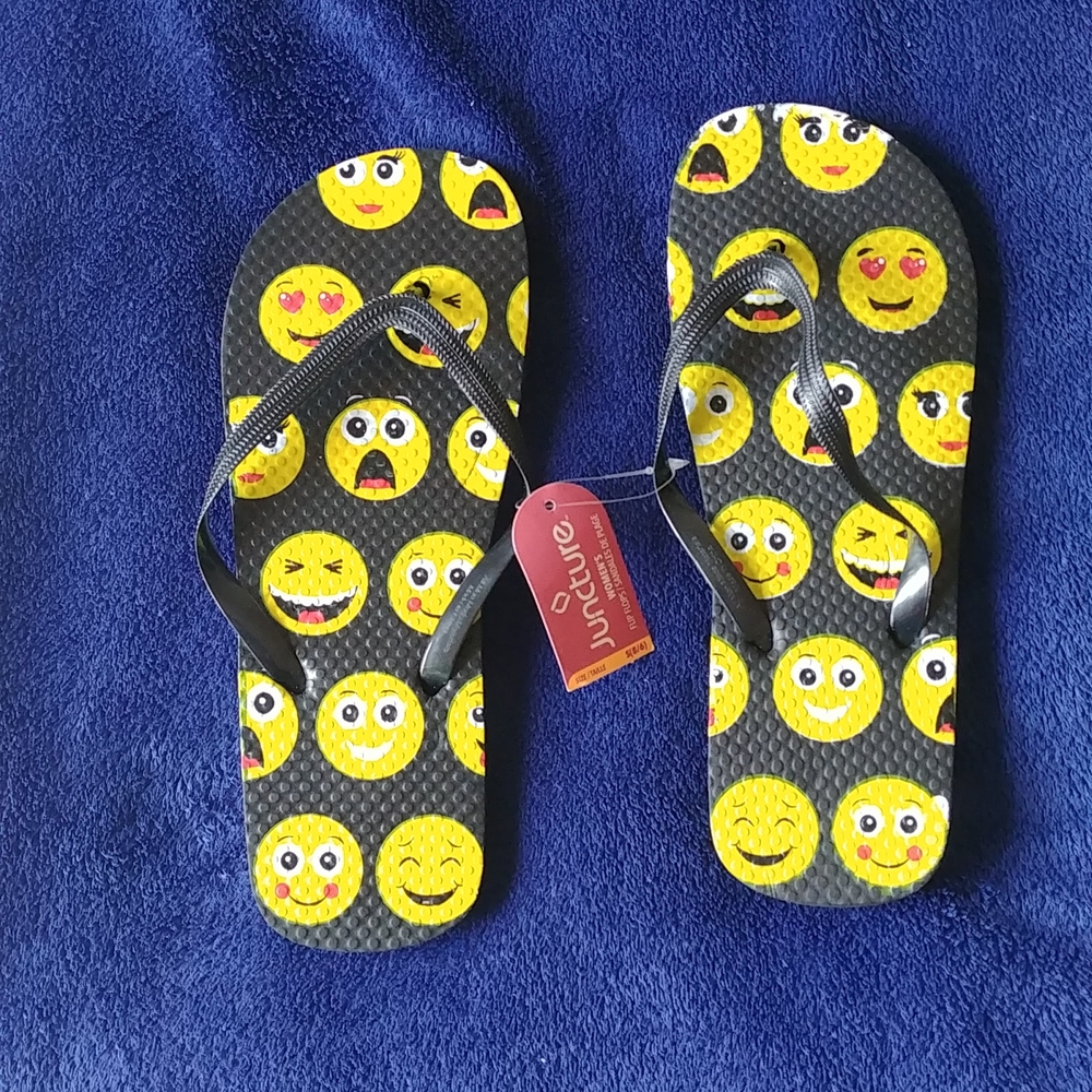 Juncture Emoji Flip-flop Sandals